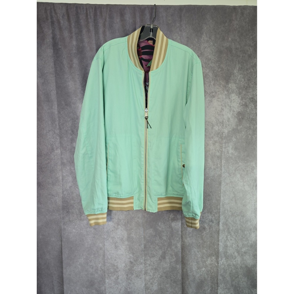 Scotch & Soda 169689 Printed Reversible Bomber Jacket Size XL Flaws